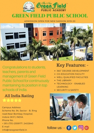 Affordable CBSE School in Indore-Admission Open